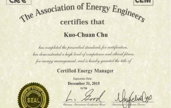 AEE  Certified Energy Manager