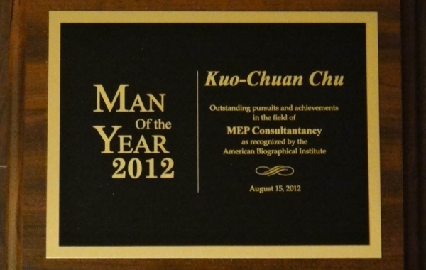 MAN of the YEAR 2012