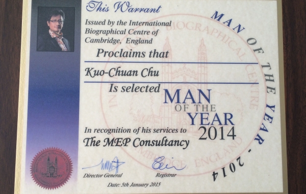 MAN of the YEAR 2013